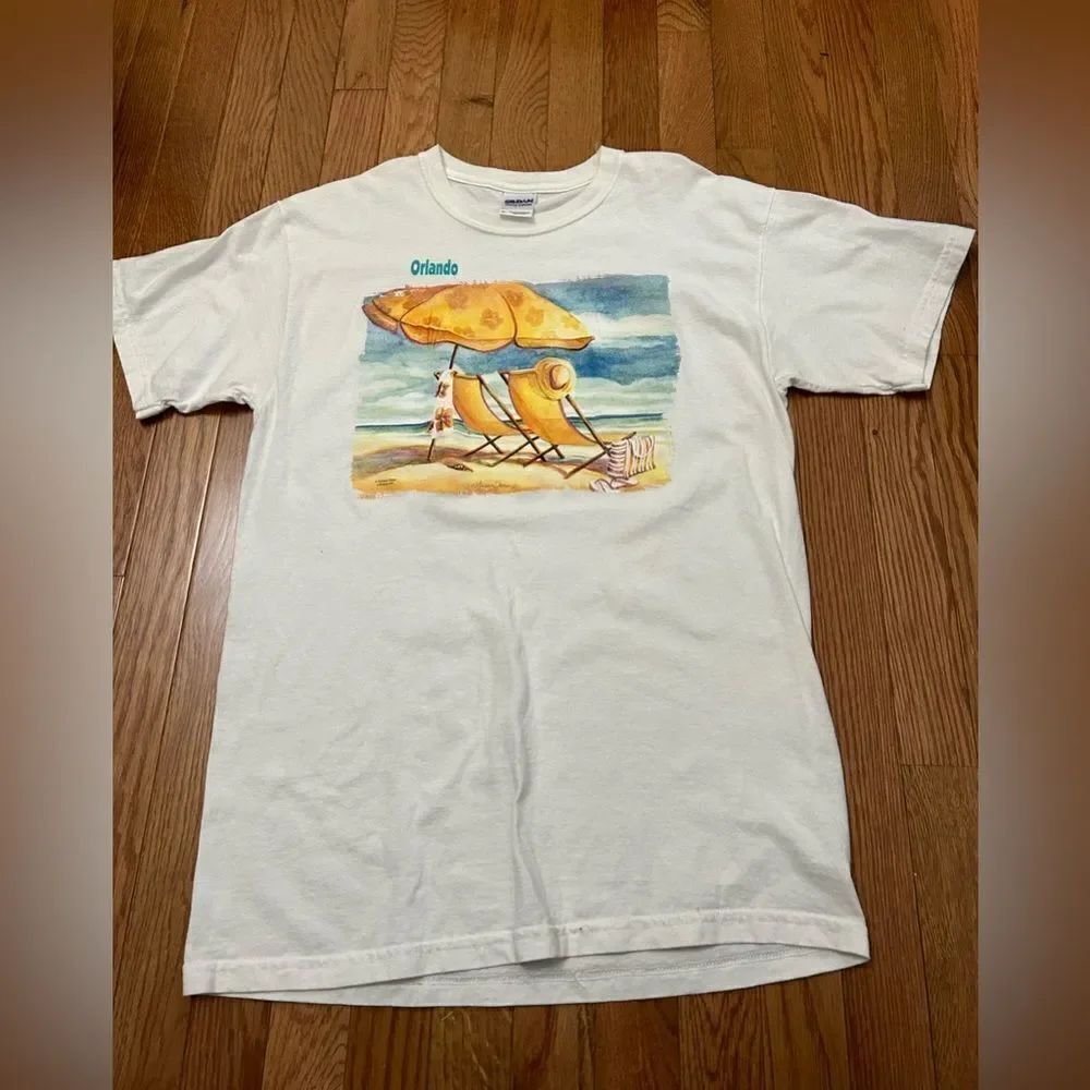 Vintage Orlando Florida Beach Tshirt